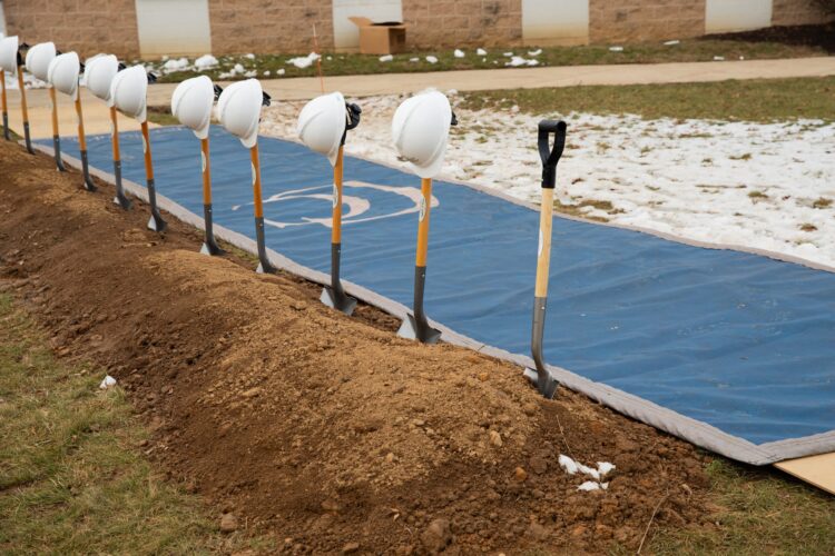 Falcon Connector Ground Breaking_Shovels Courtesy Cornwall-Lebanon School District