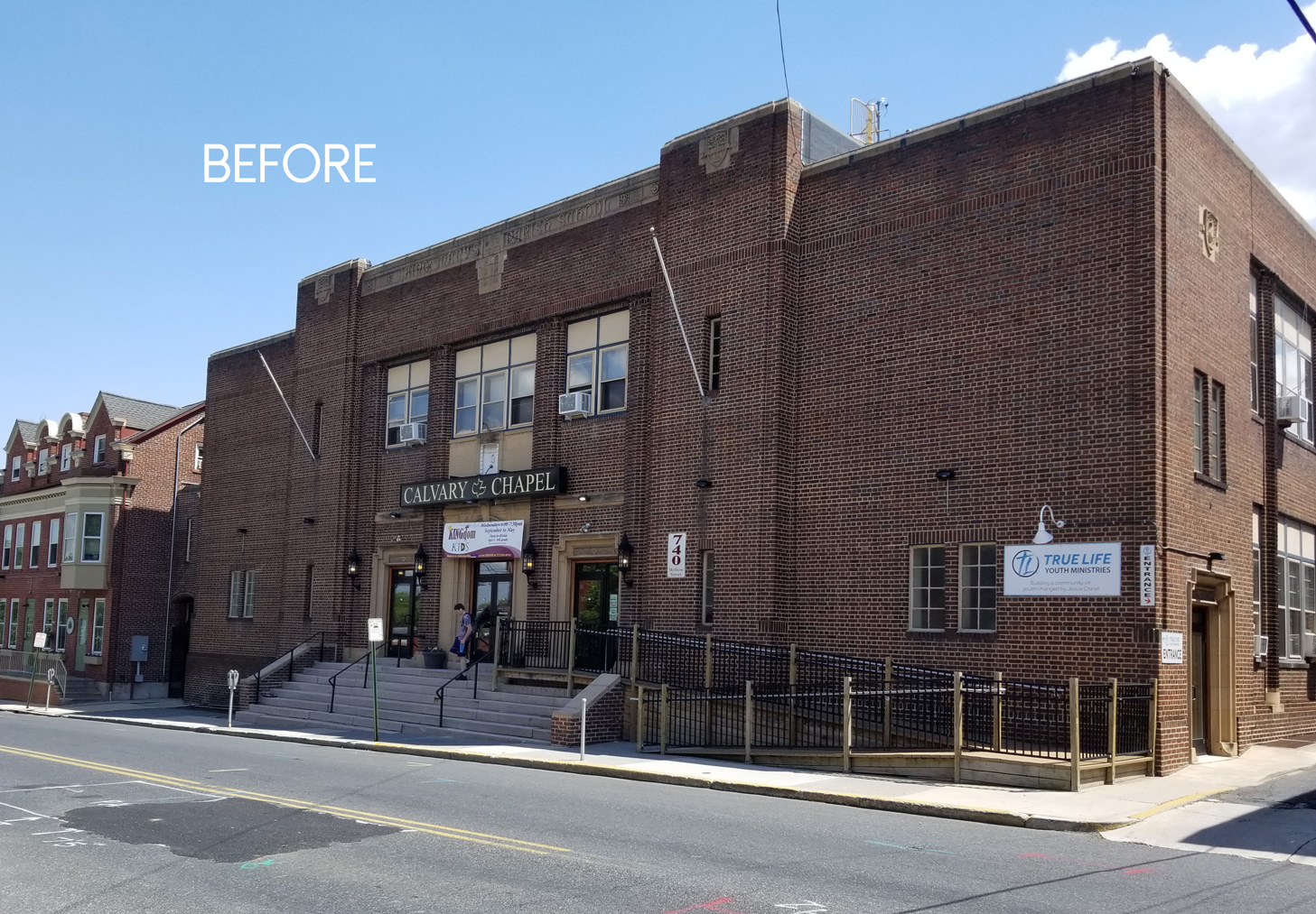 Calvary Chapel Before